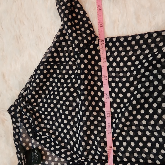Brody Myles sheer polka dot blouse - Picture 5 of 7